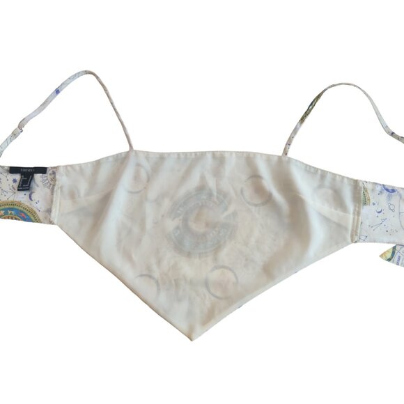 Forever21 Celestial Tie Back Crop Top - Picture 10 of 11